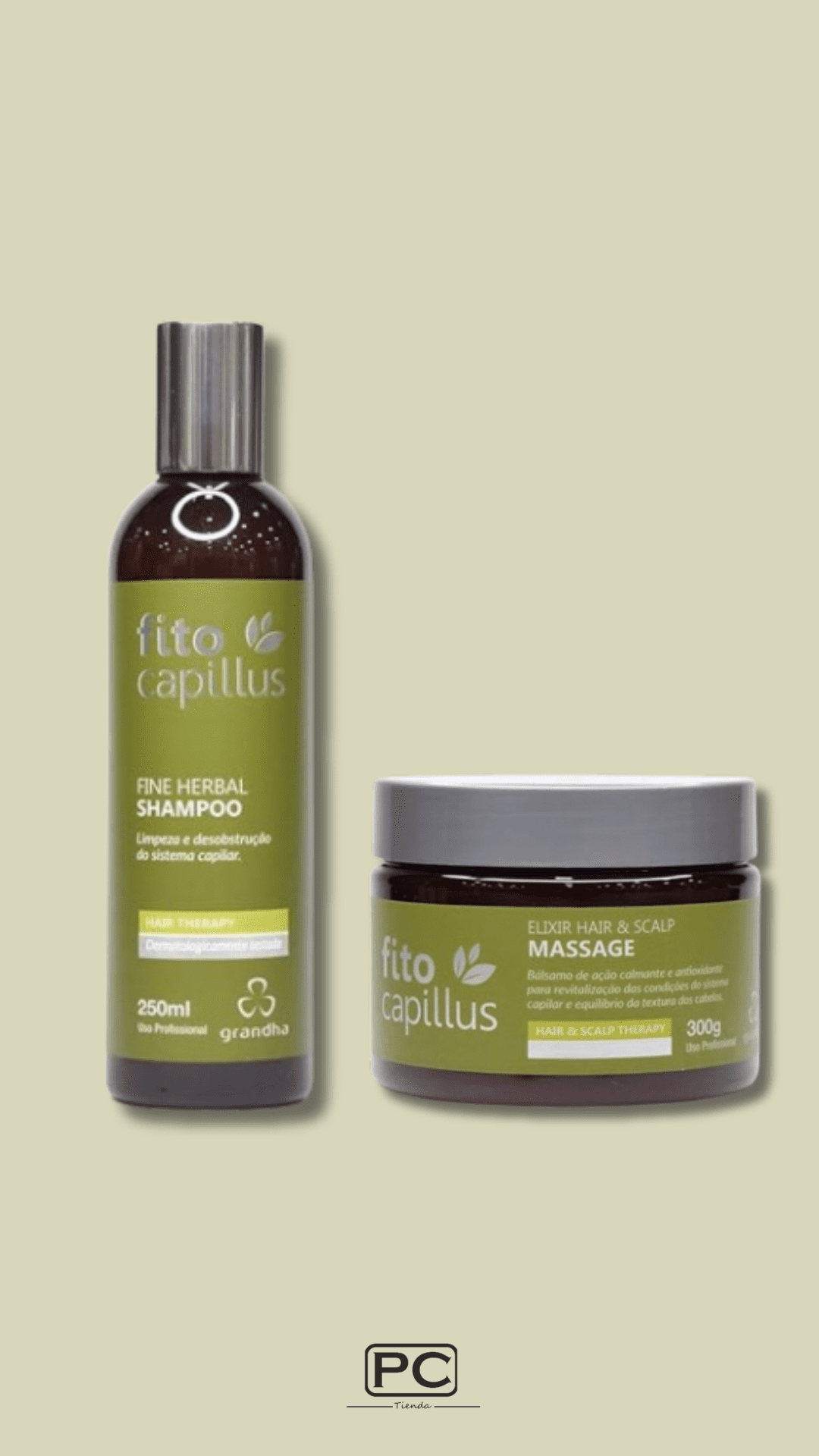 Grandha Fito Capillus kit FINE HERBAL 1899